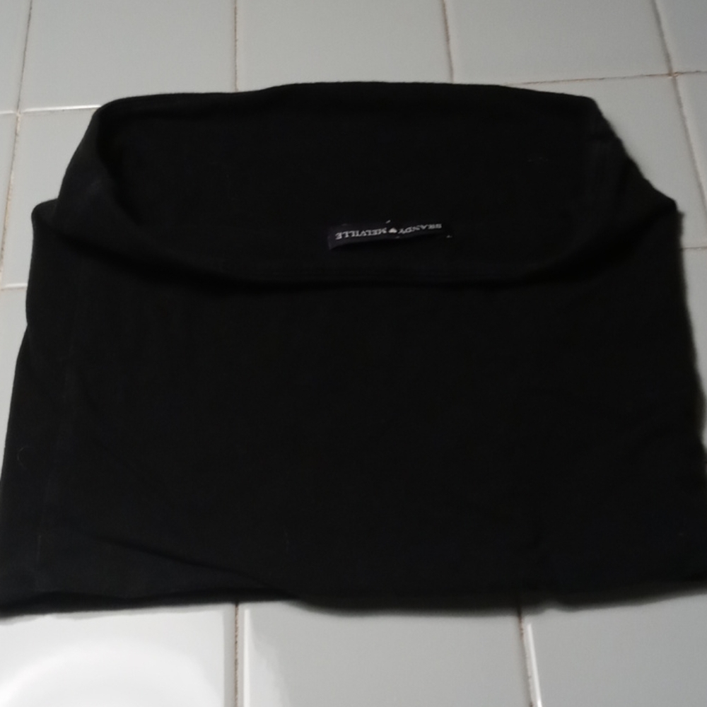 Brandy ❤ Melville Black Tubtop o/s - Picture 2 of 4